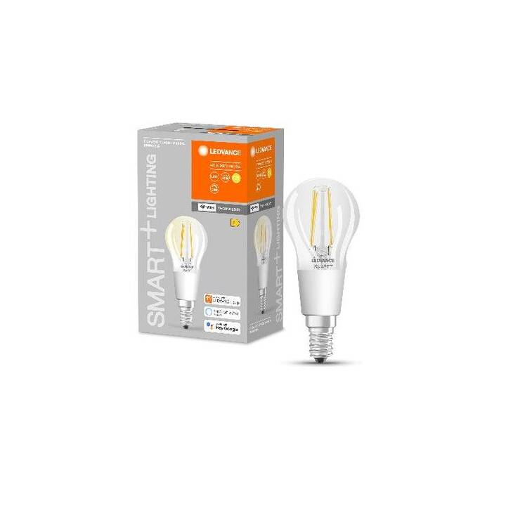 LEDVANCE LED Birne Smart+ Mini (E14, WLAN, 4 W)