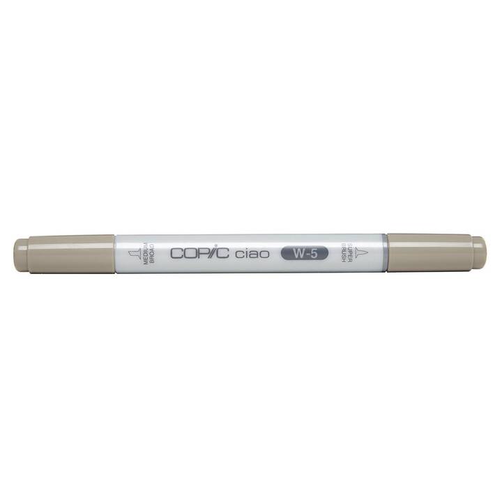 COPIC Grafikmarker Ciao W-5 Warm Grey No.5 (Grau, 1 Stück)