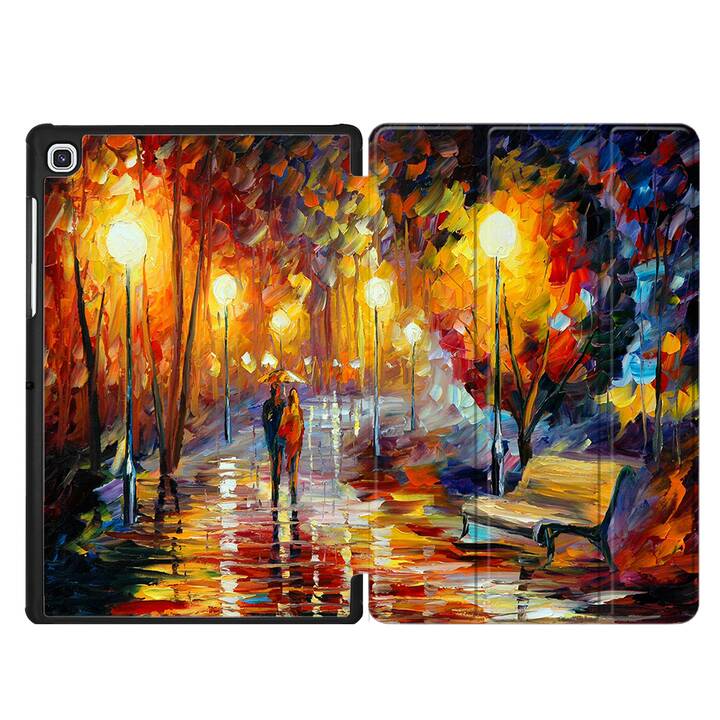 EG Custodia per Samsung Galaxy Tab A7 10.4" (2020) - Pittura arancione della città