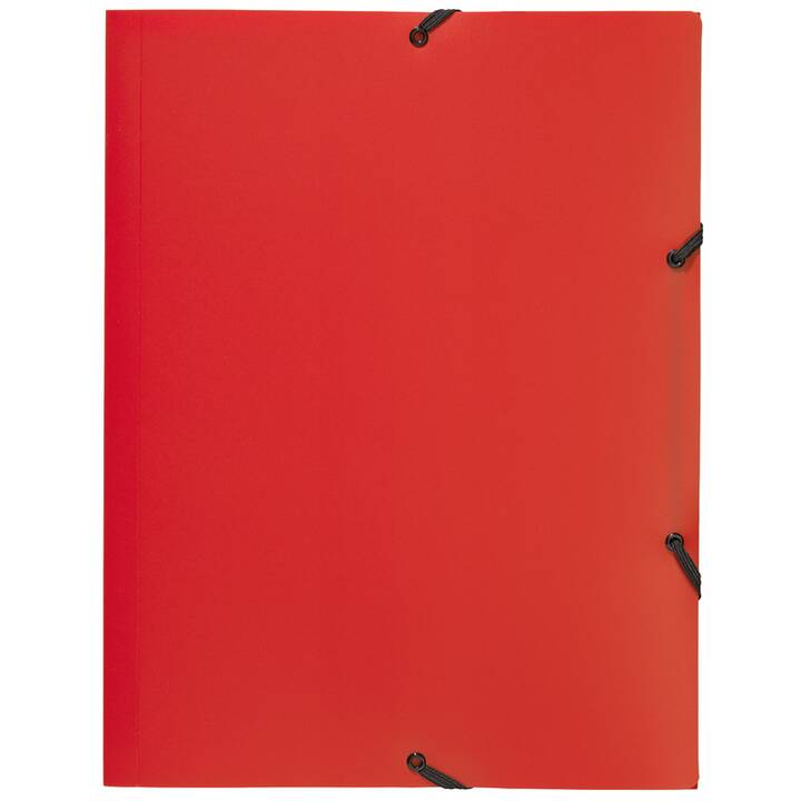 KOLMA RACER Cartellina con elastico Penda (Rosso, A4, 1 pezzo)