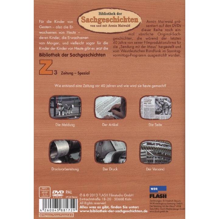 Bibliothek der Sachgeschichten - Z3 - Zeitung (DVD, DE)