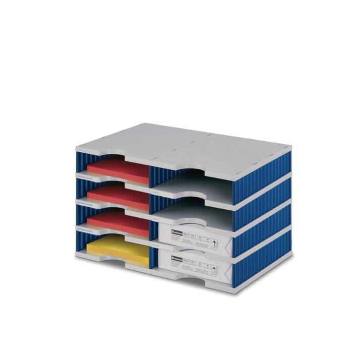 STYRO Standard Ablagebox (Grau, Blau)