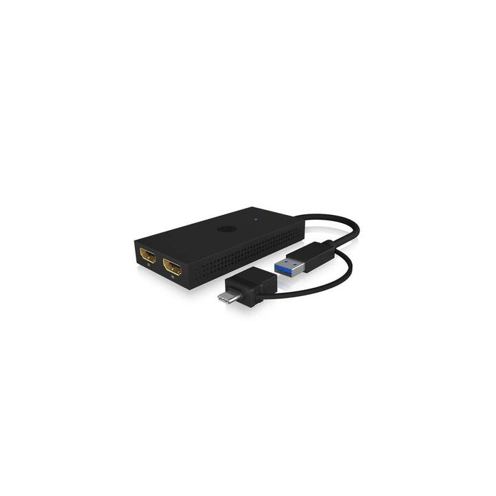 ICY BOX Adaptateur vidéo (USB de type C)