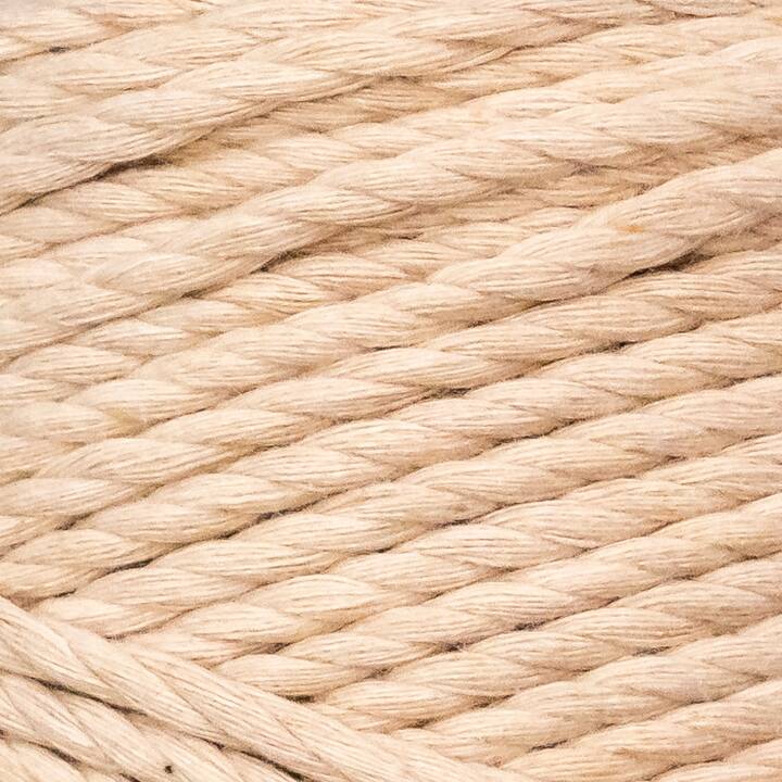 LALANA Wolle Macrame rope (500 g, Beige)
