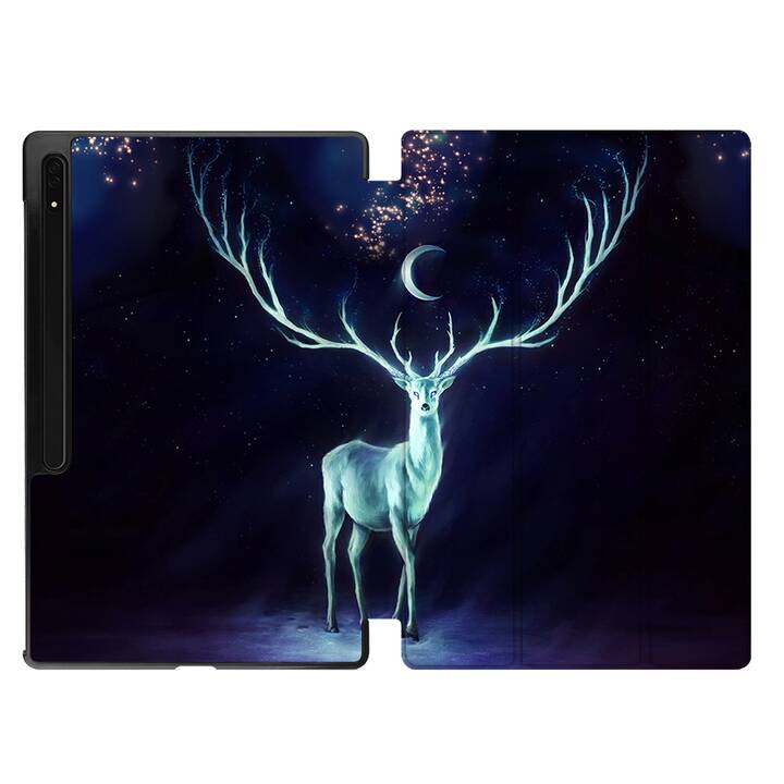 EG coque pour Samsung Galaxy Tab S8 Ultra 14.6" (2022) - Noir - Cerf