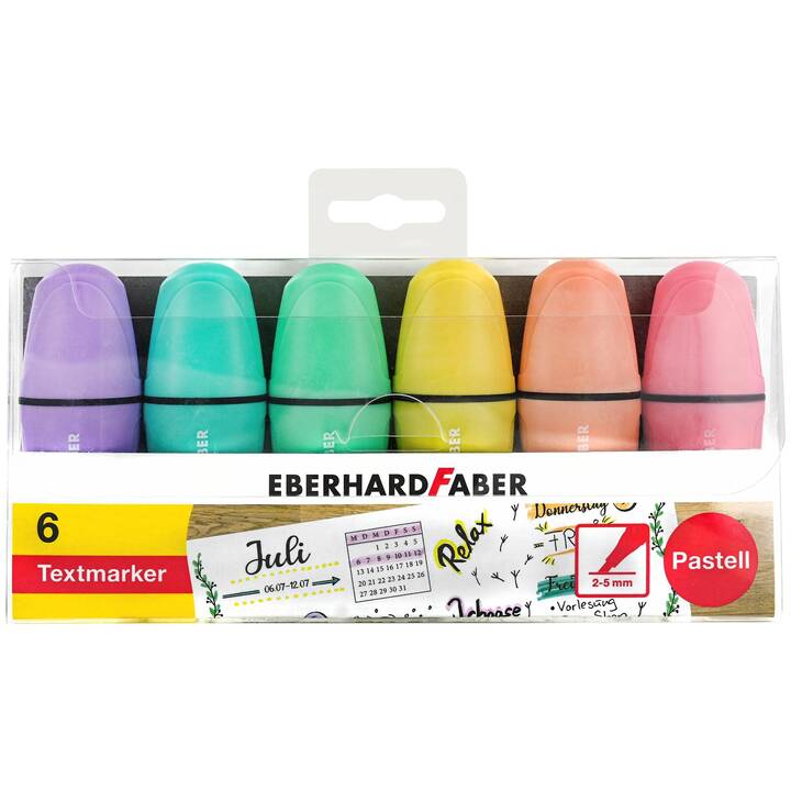EBERHARDFABER Marqueur créatif (Multicolore, 6 pièce)