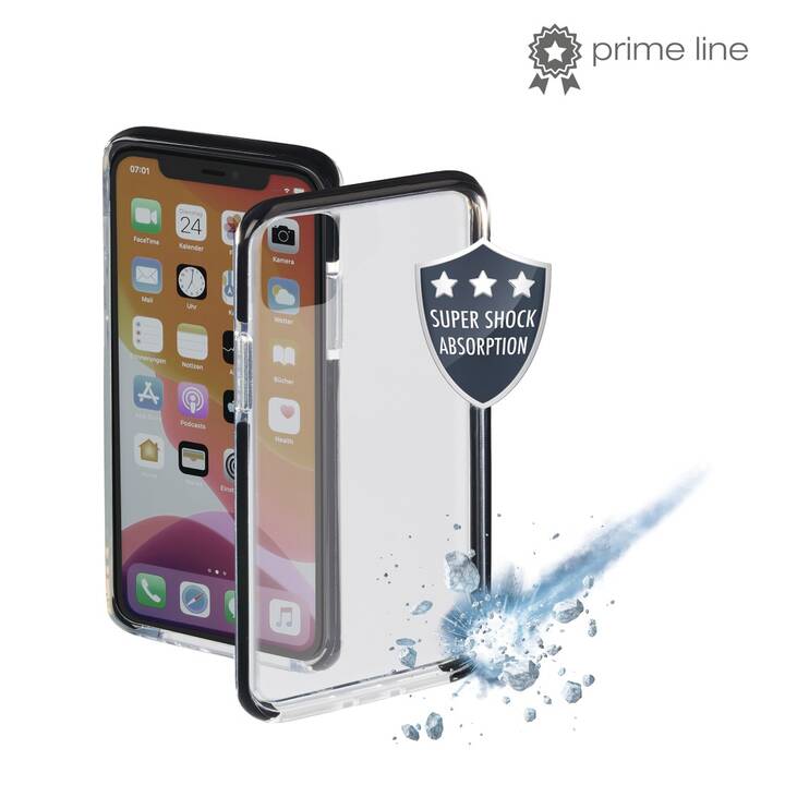 HAMA Backcover Protector (iPhone 12, iPhone 12 Pro, Transparente, Nero)