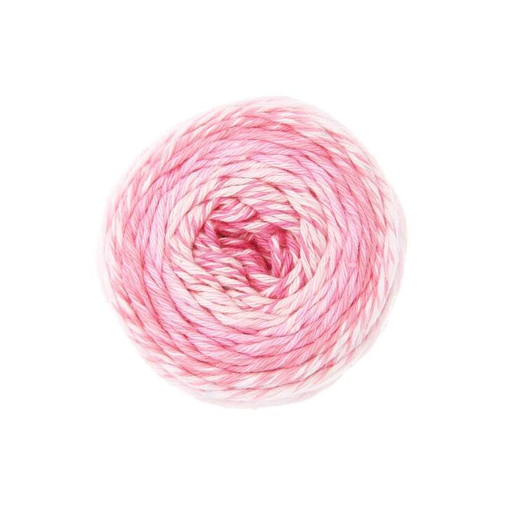 RICO DESIGN Laine (50 g, Pink, Blanc, Rose)