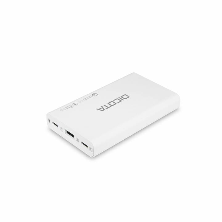 DICOTA Hub caricabatteria (USB C, USB A)