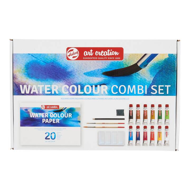 TALENS Aquarellfarbe Set (12 ml, Mehrfarbig)