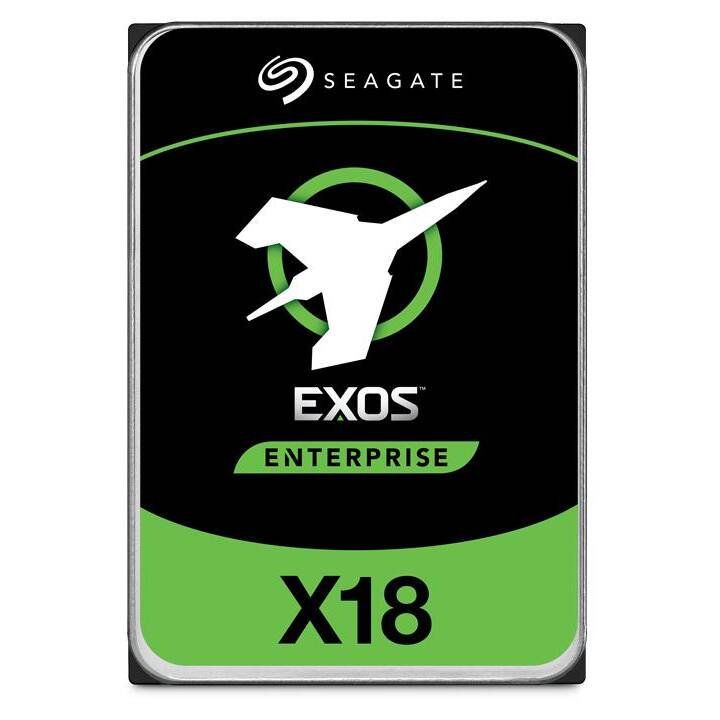 SEAGATE Exos X18 (SATA-III, 12000 GB, Vert)