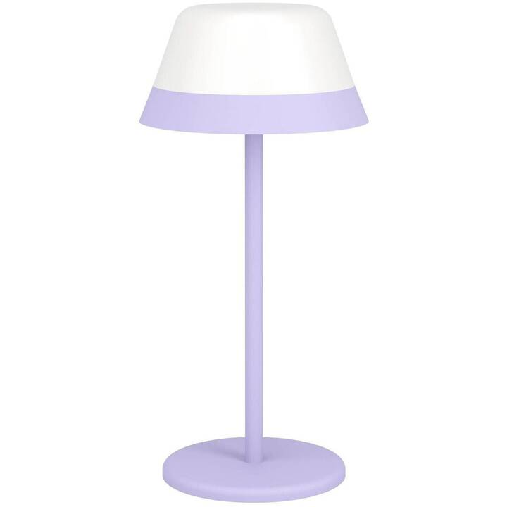EGLO Lampe de table MEGGIANO (1.5 W, Mauve, Blanc)