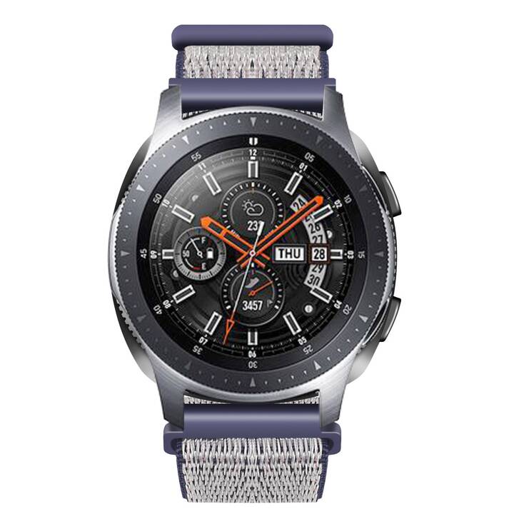 EG Cinturini (Samsung Galaxy Galaxy Watch3 41 mm, Grigio, Blu)