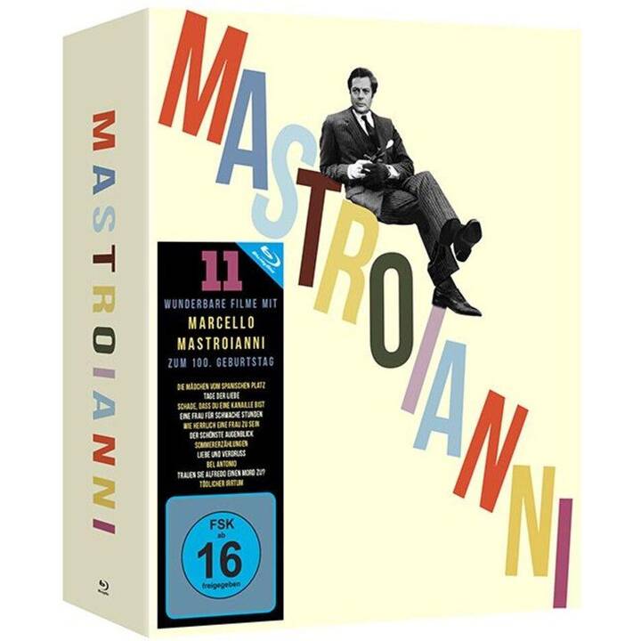 Mastroianni - 11 wunderbare Filme mit Marcello Mastroianni zum 100. Geburtstag (DE, IT)