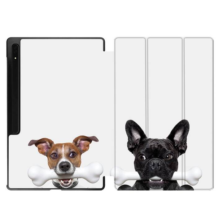 EG Housse (11", Galaxy Tab S9, Chiens, Multicolore)