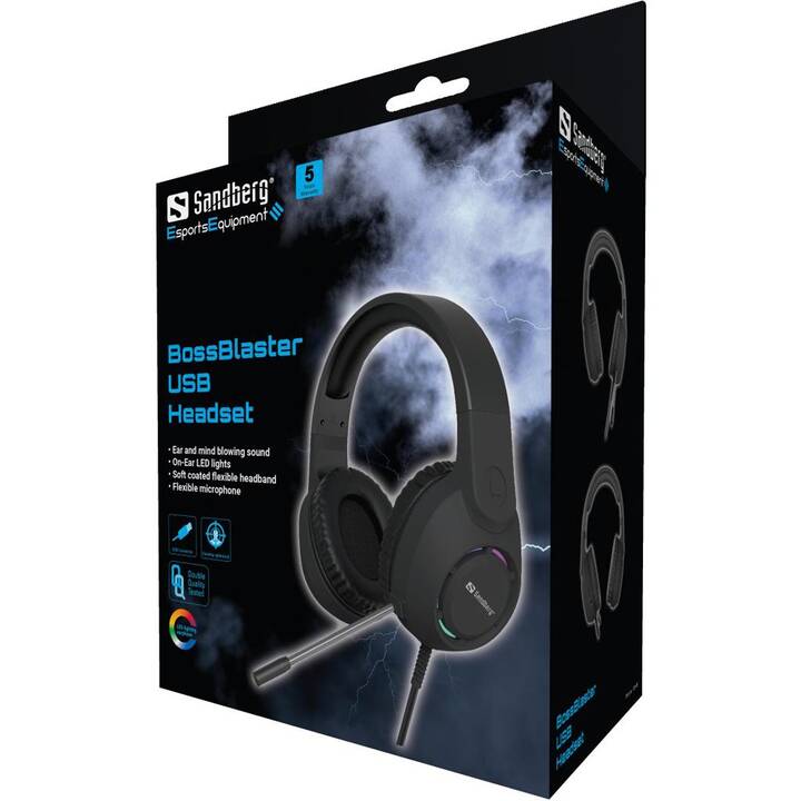 SANDBERG BossBlaster (Over-Ear, Cavo)