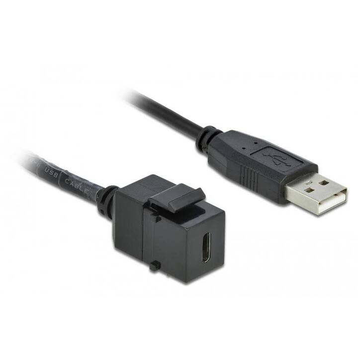 DELOCK 86378 Adattatore (USB-C, USB di tipo A, 25 m)