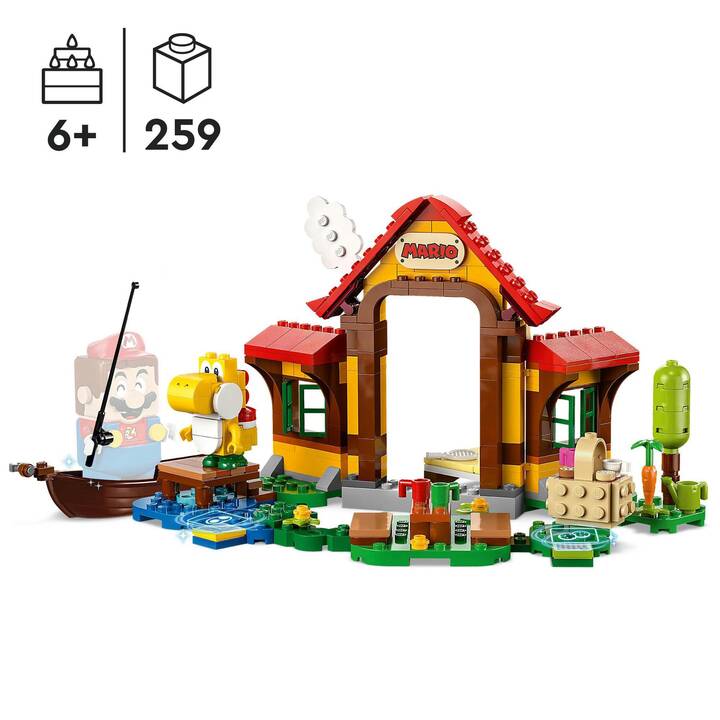 LEGO Super Mario Pack di espansione picnic alla casa di Mario (71422)
