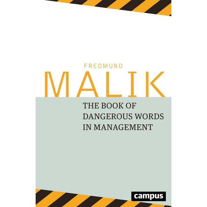 The Book of Dangerous Words in Management