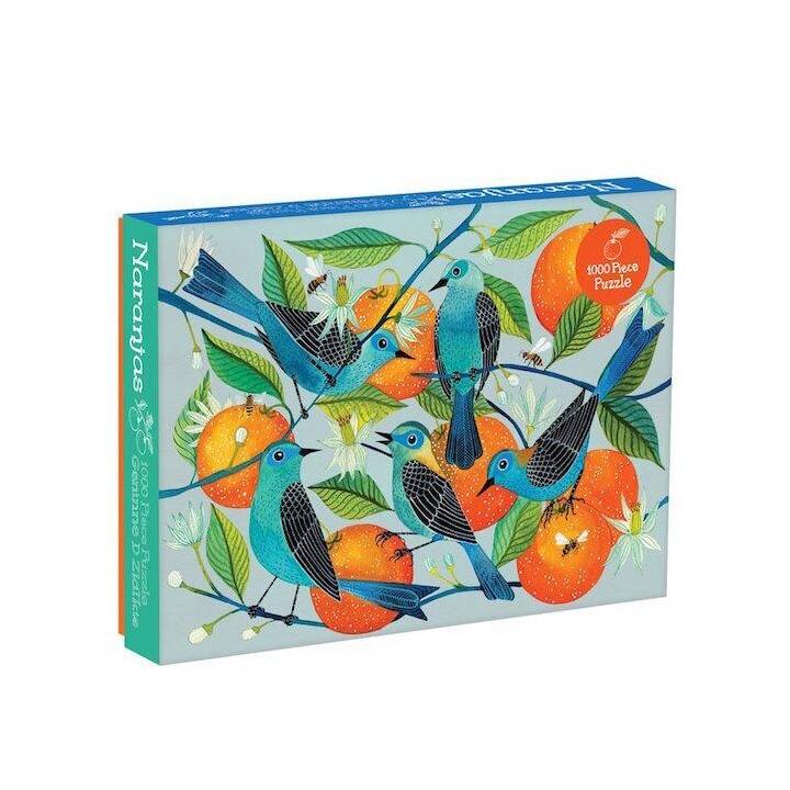 ABRAMS & CHRONICLE BOOKS Geninne Zlatkis Naranjas Puzzle (1000 pezzo)
