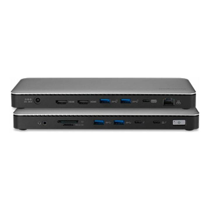 KENSINGTON Stations d'accueil (2 x HDMI, HDMI, RJ-45 (LAN), 2 x USB 3.1 Typ-A, USB 3.1 de type C, 2 x USB 3.1 Gen 2 Typ-A, Thunderbolt 4)
