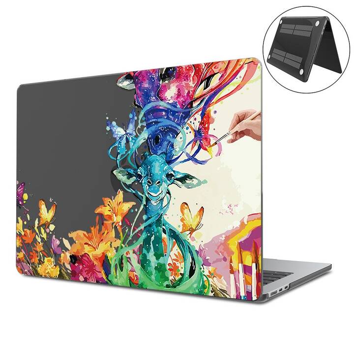 EG Hardcase (Macbook Air 15" M2 2023, Animale, Transparente)