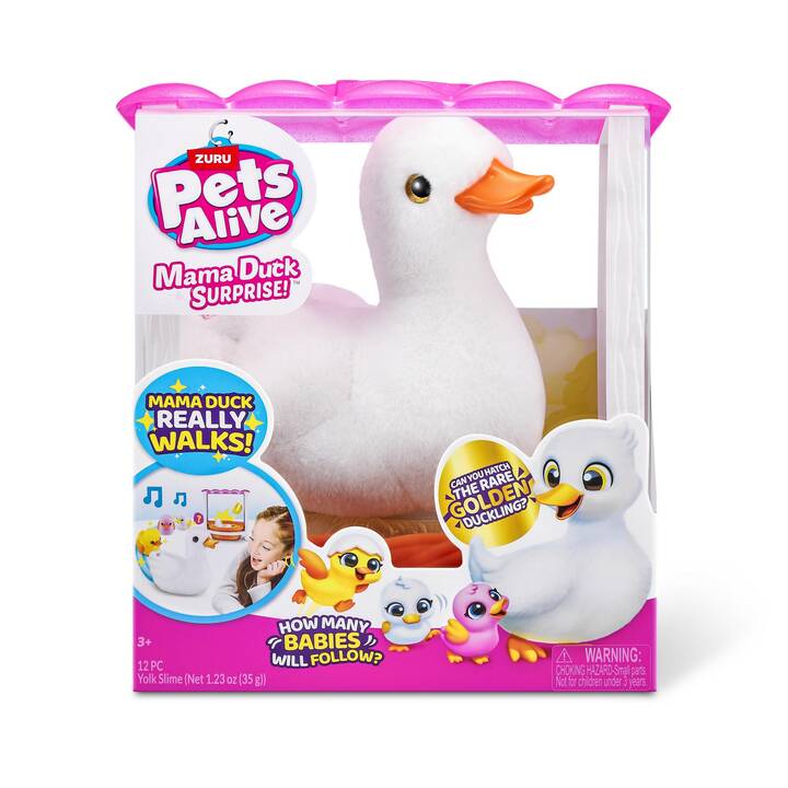 ZURU TOYS Mama Duck & Baby Surprise Ente Assortiert