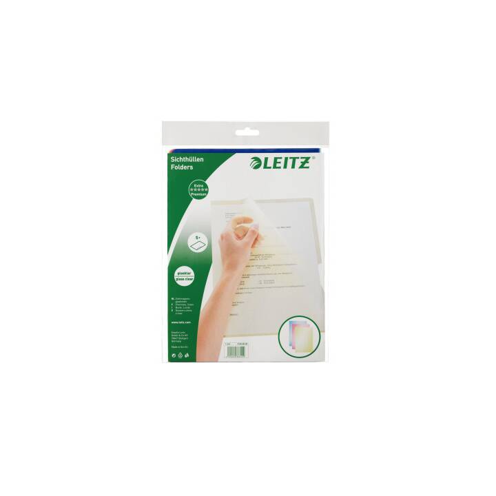 LEITZ Dossiers chemises Premium (Multicolore, A4, 5 pièce)