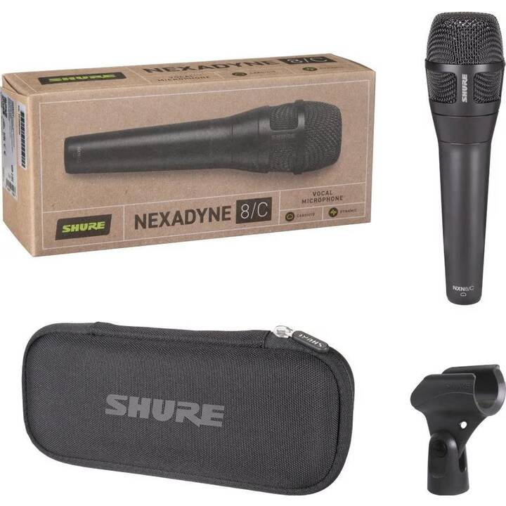 SHURE Nexadyne 8/C Handmikrofon (Schwarz)