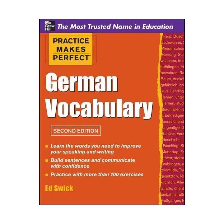 Practice Makes Perfect German Vocabulary