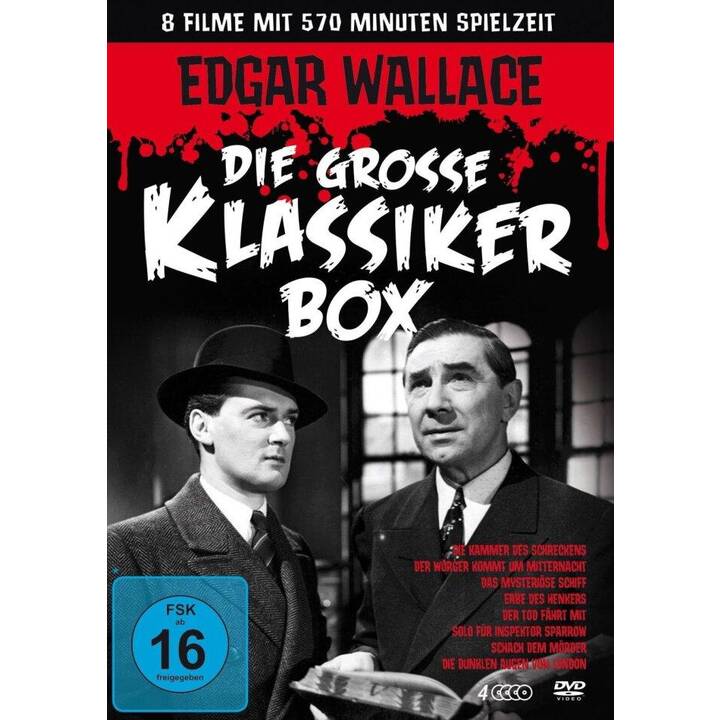 Edgar Wallace - Die grosse Klassiker Box (DE, EN)