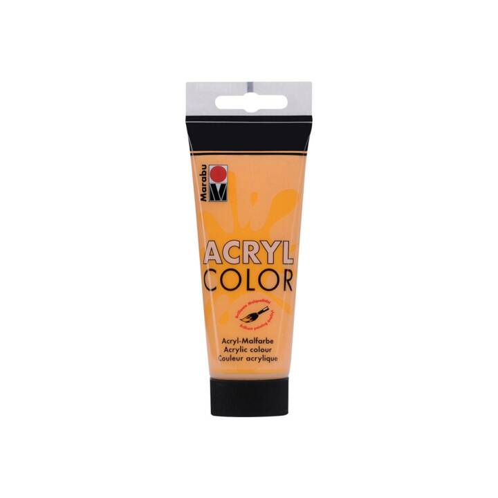 MARABU Couleur acrylique (100 ml, Orange, Noir, Blanc)