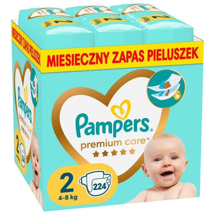 PAMPERS Premium Care 2 (224 pièce)
