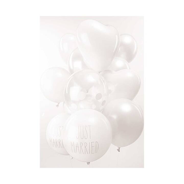 RICO DESIGN Palloncino Just Married (12 pezzo)