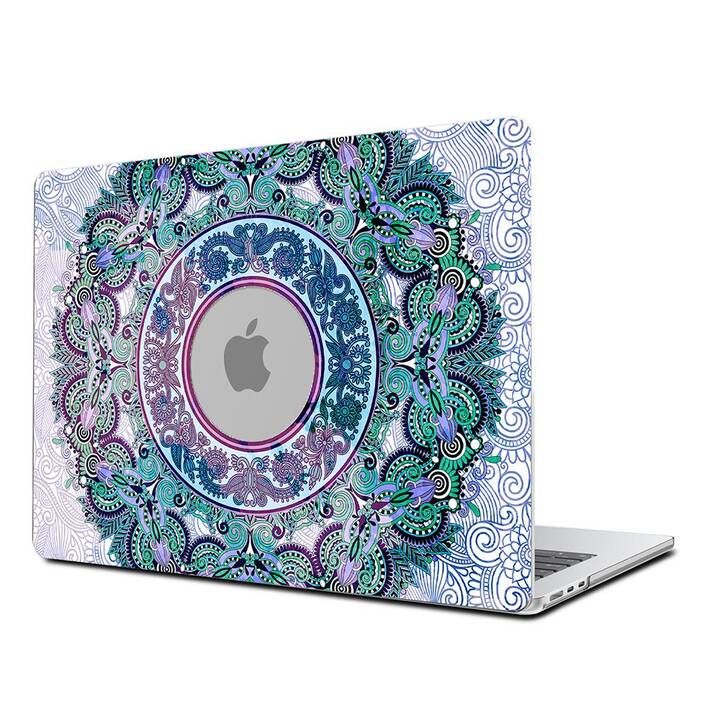 EG Hardcase (MacBook Air 13" M2 2022, Mandala, Blau)