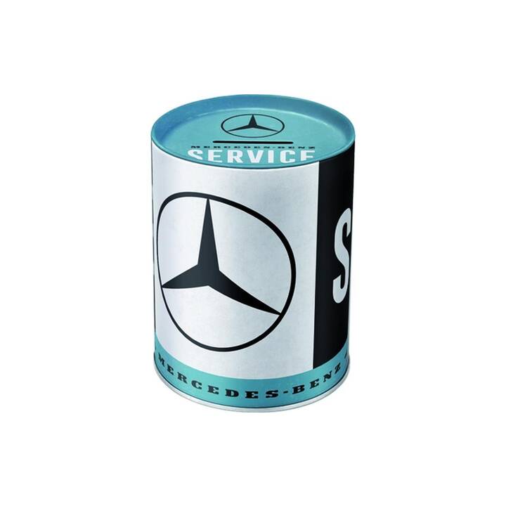 NOSTALGIC ART Sparbüchse Mercedes Benz Service (Mehrfarbig)