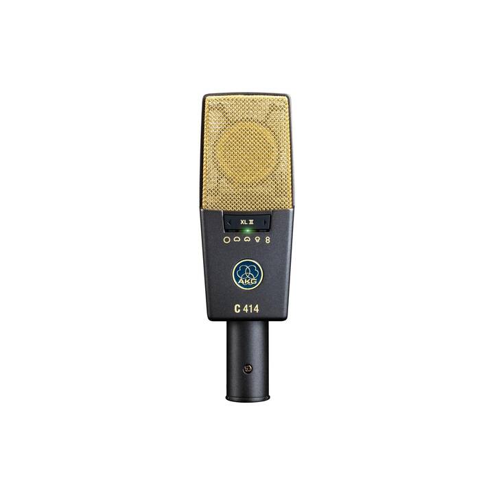 AKG C414 XLII Microfono da mano (Oro, Grigio)