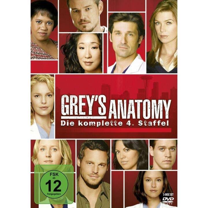 Grey's Anatomy Stagione 4 (DE, EN)