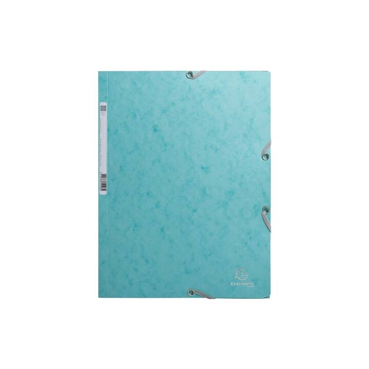 EXACOMPTA Cartellina con elastico Skandi (Blu, A4, 1 pezzo)