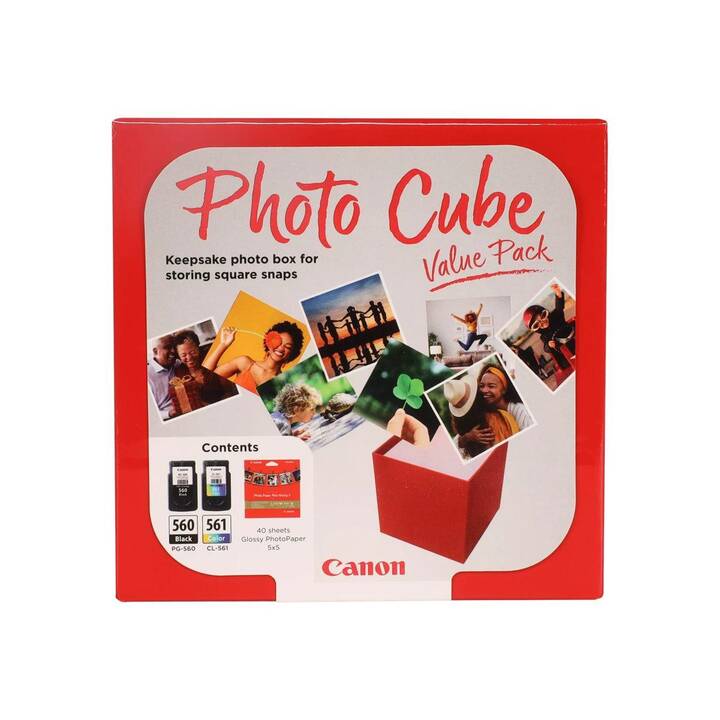 CANON PG-560 / CL-561 Photo Cube (Jaune, Noir, Magenta, Duopack)