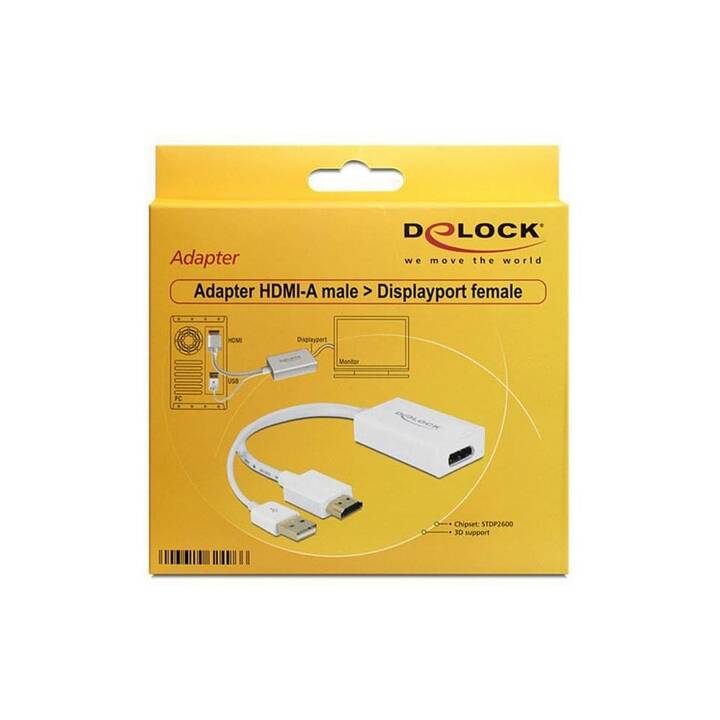 DELOCK Convertisseur vidéo (USB de type A, HDMI)