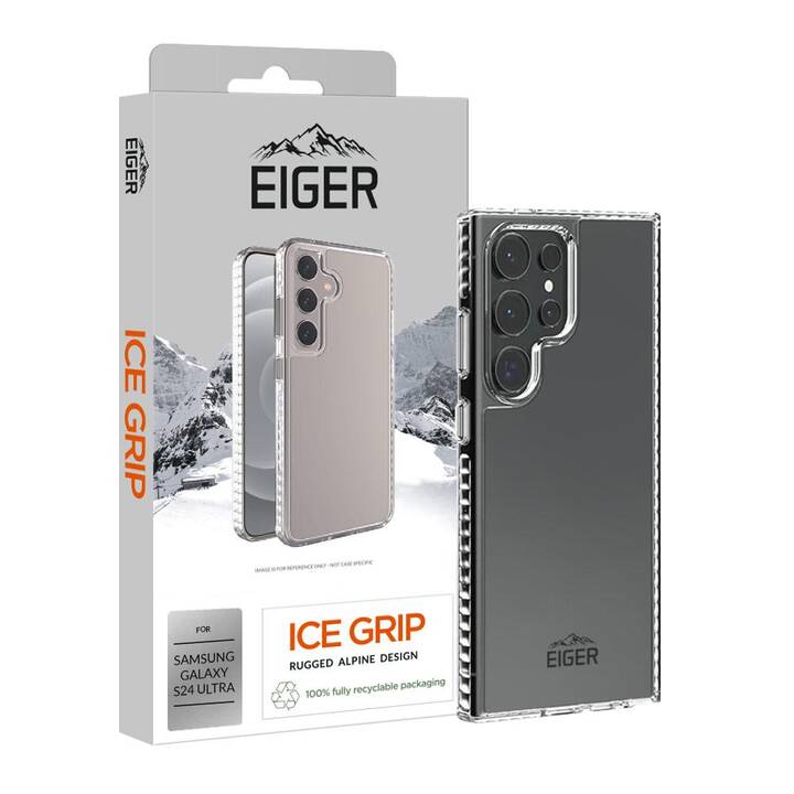 EIGER Backcover Ice Grip (Galaxy S24 Ultra, Transparent)