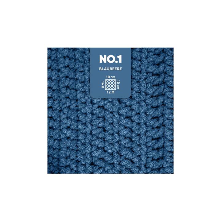 MYBOSHI Wolle (50 g, Blau)