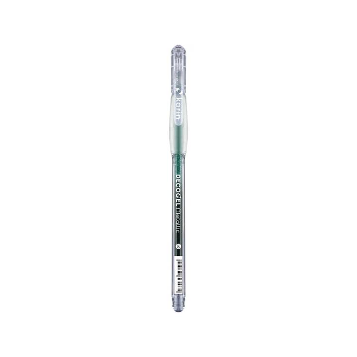 KARIN Decogel Penna a fibra (Verde, 1 pezzo)