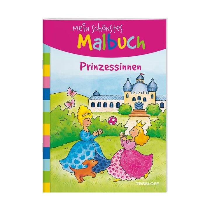 Mein schönstes Malbuch. Prinzessinnen