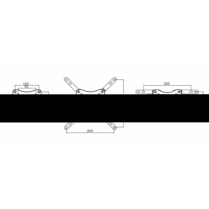 MULTIBRACKETS Support mural pour TV 3268 (15" – 32")
