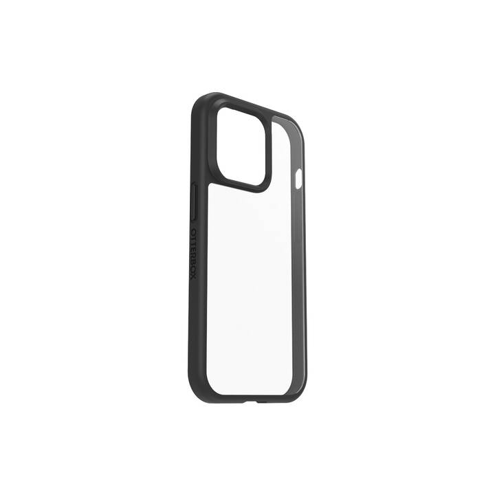 OTTERBOX Backcover React (iPhone 14 Pro, Transparent, Schwarz)