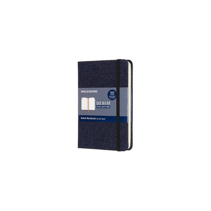 MOLESKINE Taccuini Denim (A6, Rigato)