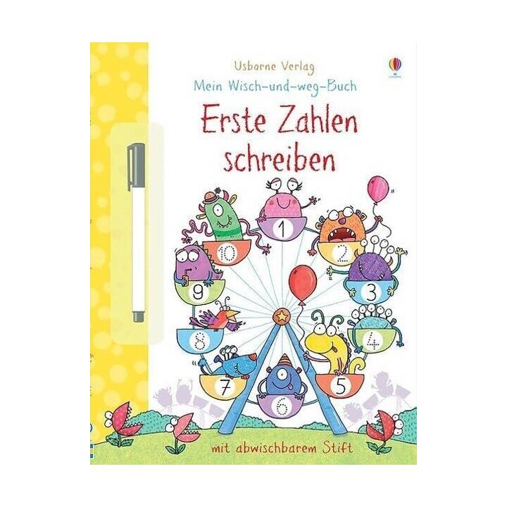 Mein Wisch-und-weg-Buch: Erste Zahlen schreiben