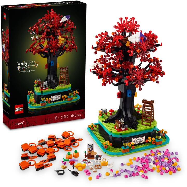 LEGO Botanical Familienbaum (21346, seltenes Set)